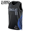 NBA Børn Trøje Dallas Mavericks Kyrie Irving 2025-26 Nike City Edition Sort Swingman